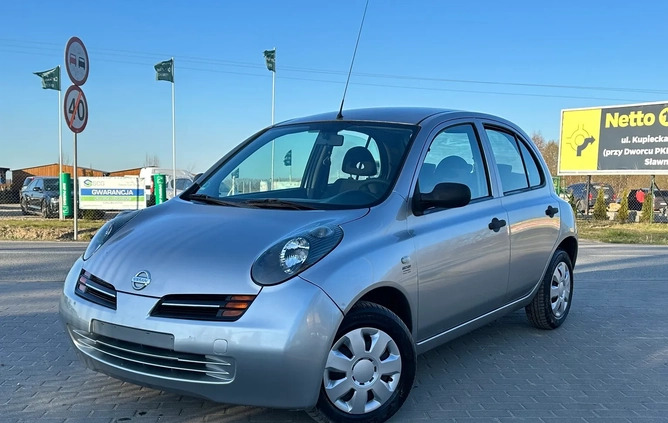 Nissan Micra cena 8800 przebieg: 134000, rok produkcji 2004 z Sławno małe 92